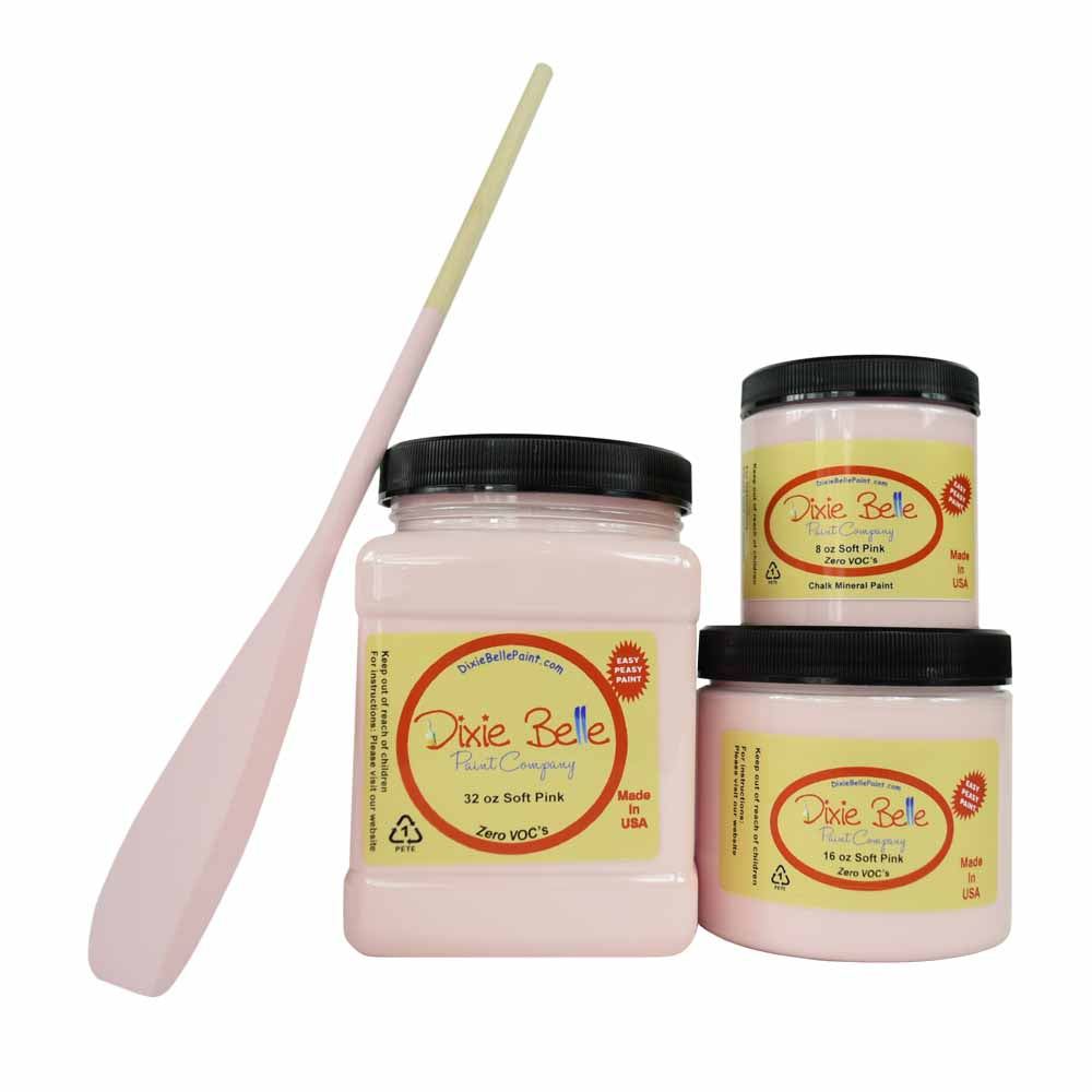 Soft Pink - Dixie Belle Chalk Mineral Paint Paint > Dixie Belle > Chalk Paint 8oz (236ml)