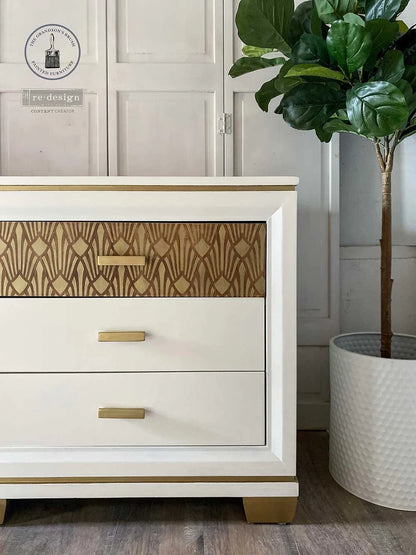 Redesign Decor Stencil -  Kacha – Sun Lit Diamonds