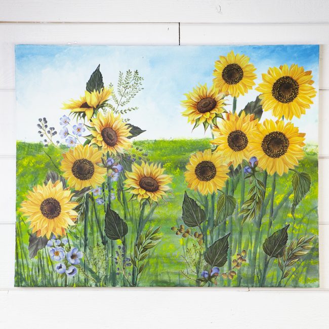 Re-design Decor Transfer - Sunflower Fields Transfers > rub on transfers > redesign transfers